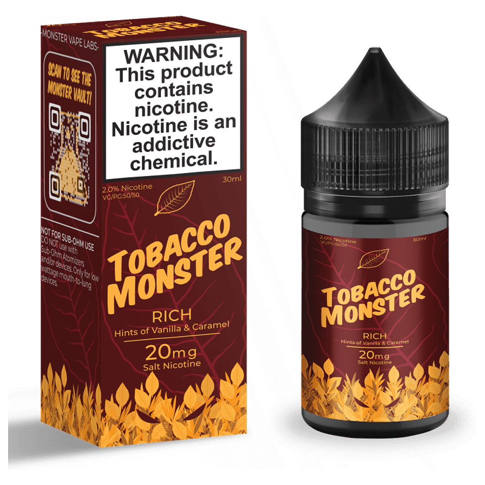 Tobacco Monster Salt - Rich 30ml