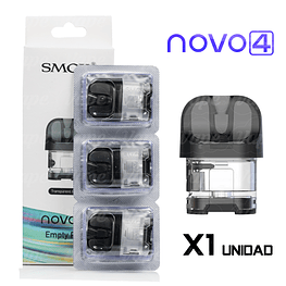 Cartucho Vacio Transparente SMOK Novo 4 2ml