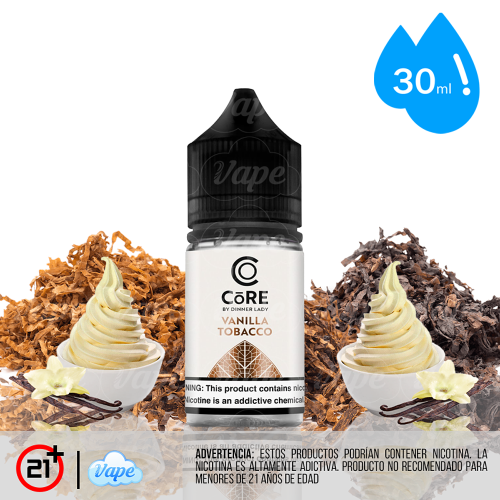 Core Salt - Vanilla Tobacco 30ml