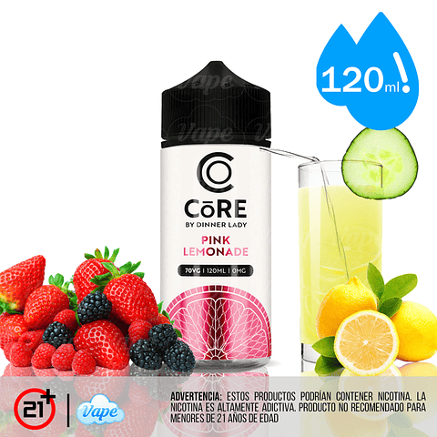 Core - Pink Lemonade 120ml