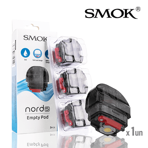 SMOK Nord 5 Cartucho Vacio 5ml 1pc Black