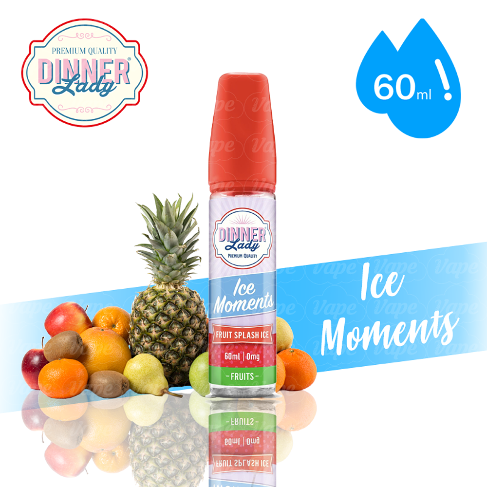 Dinner Lady Moments - Ice Fruit Splash 50ml Shortfill