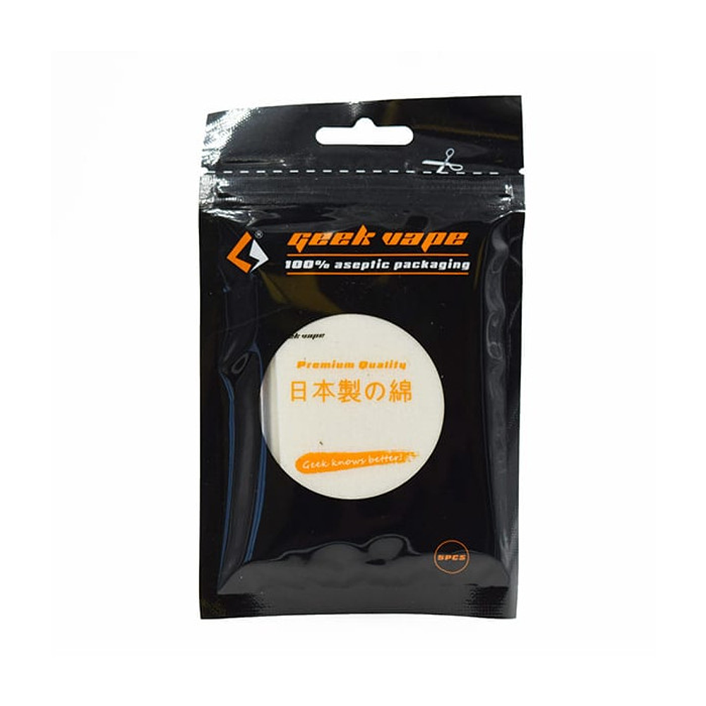 GeekVape Organic Japanese Cotton Squares 5 Pcs