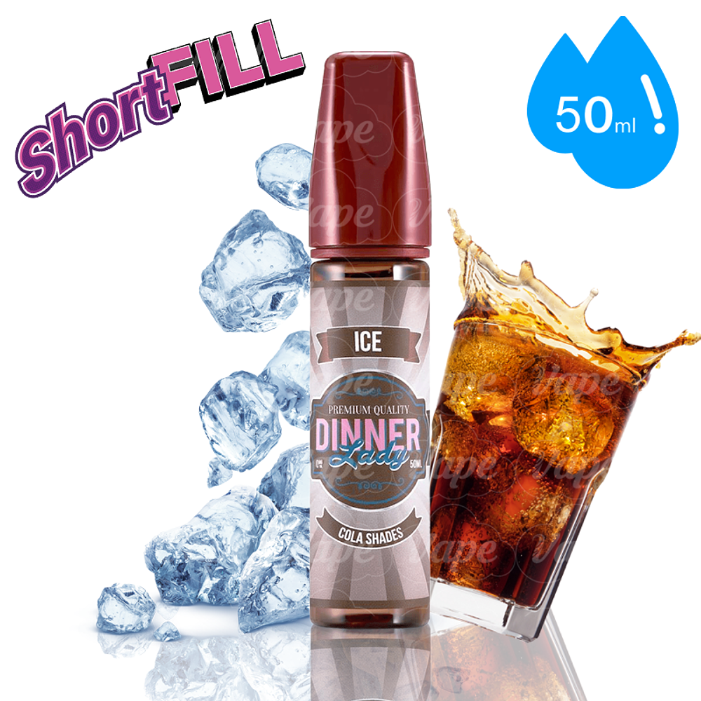 Dinner Lady - Cola Shades 50ml Shortfill