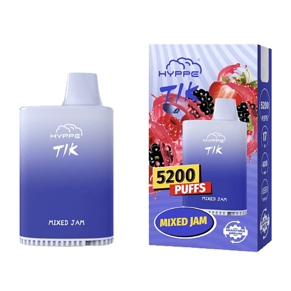 Hyppe - Tik 5200 Puffs 50mg