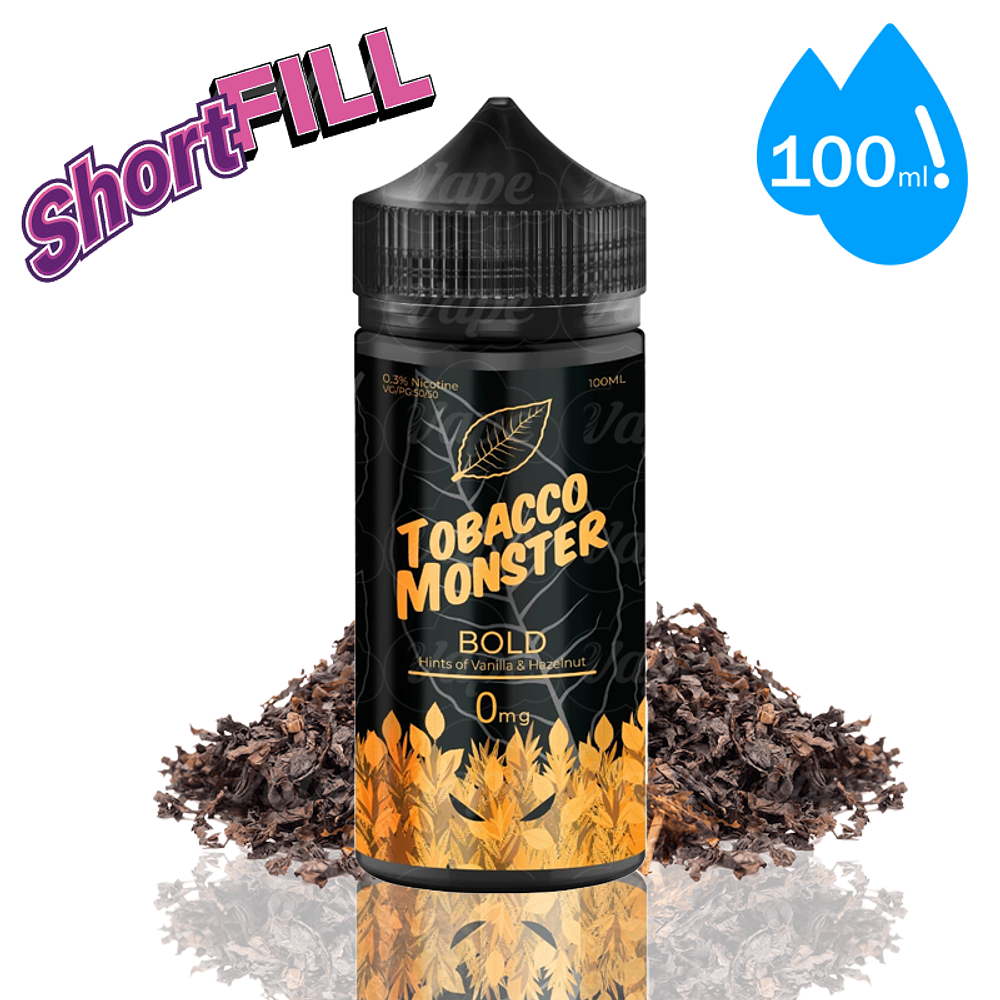 Tobacco Monster - Bold Shortfill 100ml