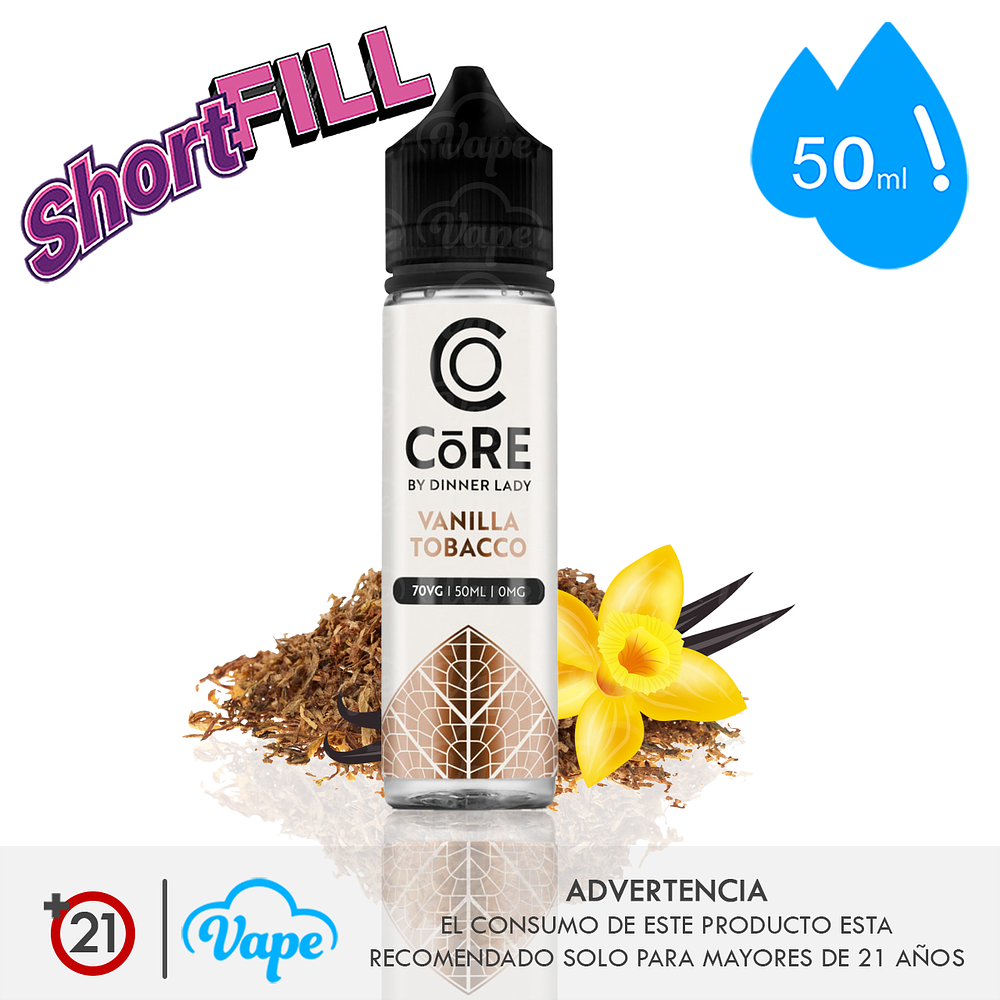 CORE Vanilla Tobacco Shortfill 50ml