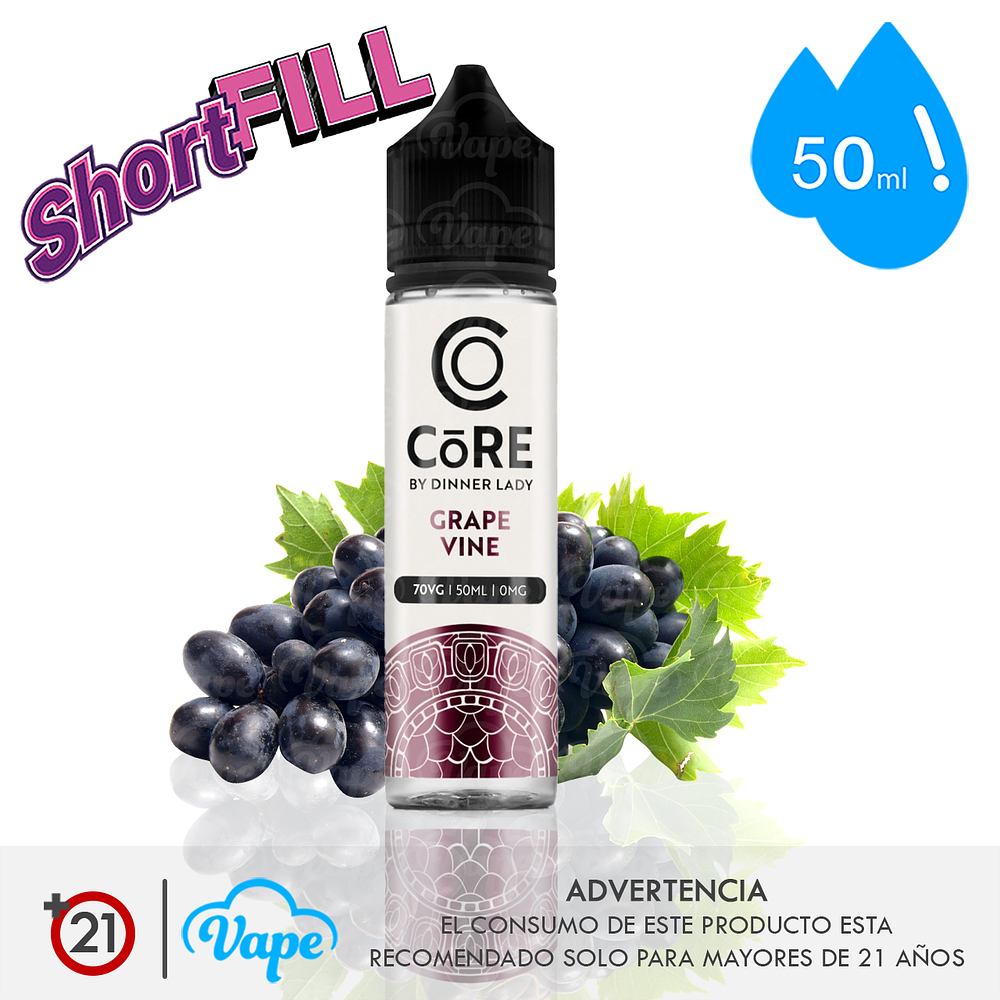 CORE Grape Vine Shortfill 50ml