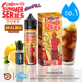 Ossem Summer - Malibu Shortfill 50ml