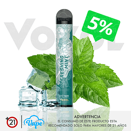 Vozol BAR 2200 Puffs 5% - Refreshing Mint
