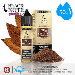 Black Note Shortfill - Kentucky Tobacco 50ml