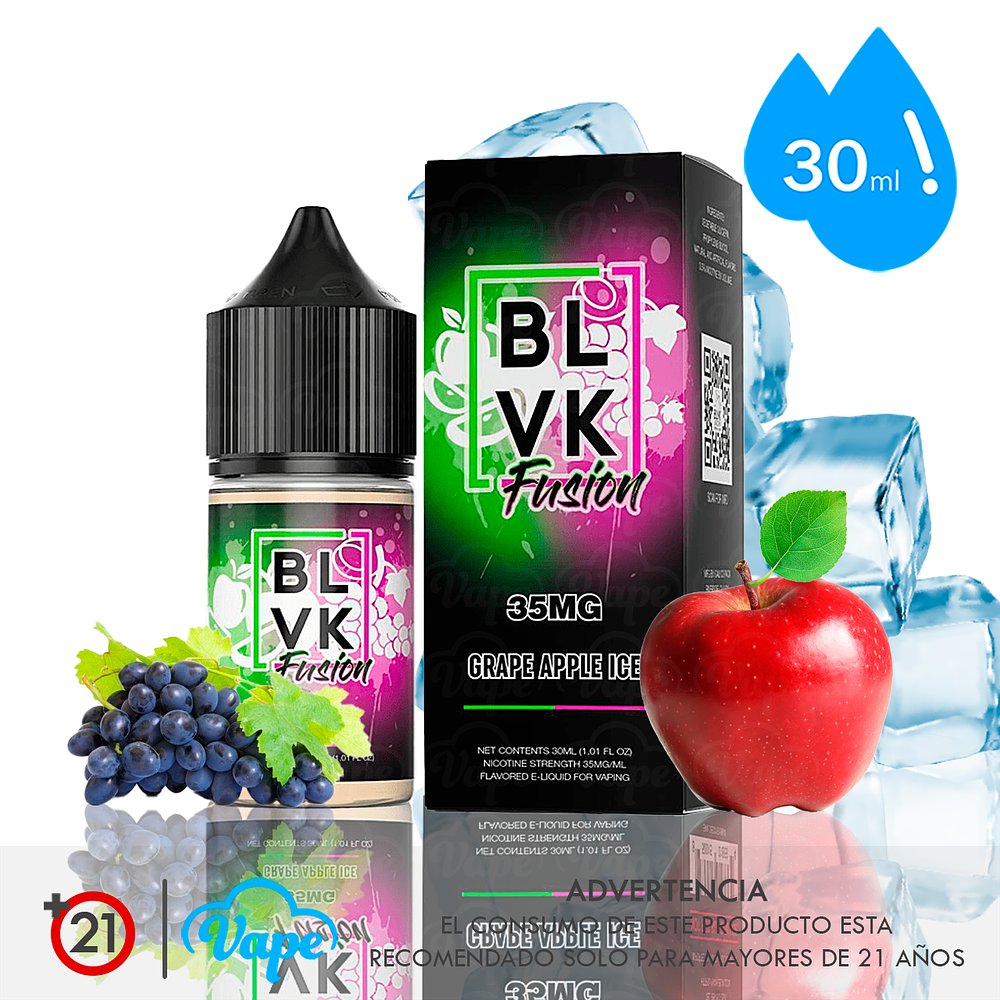  BLVK Salt - Grape Apple Ice 30ml