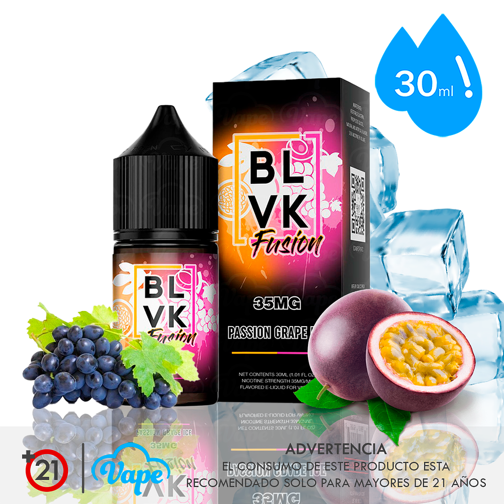 BLVK Salt - Passion Grape Ice 30ml