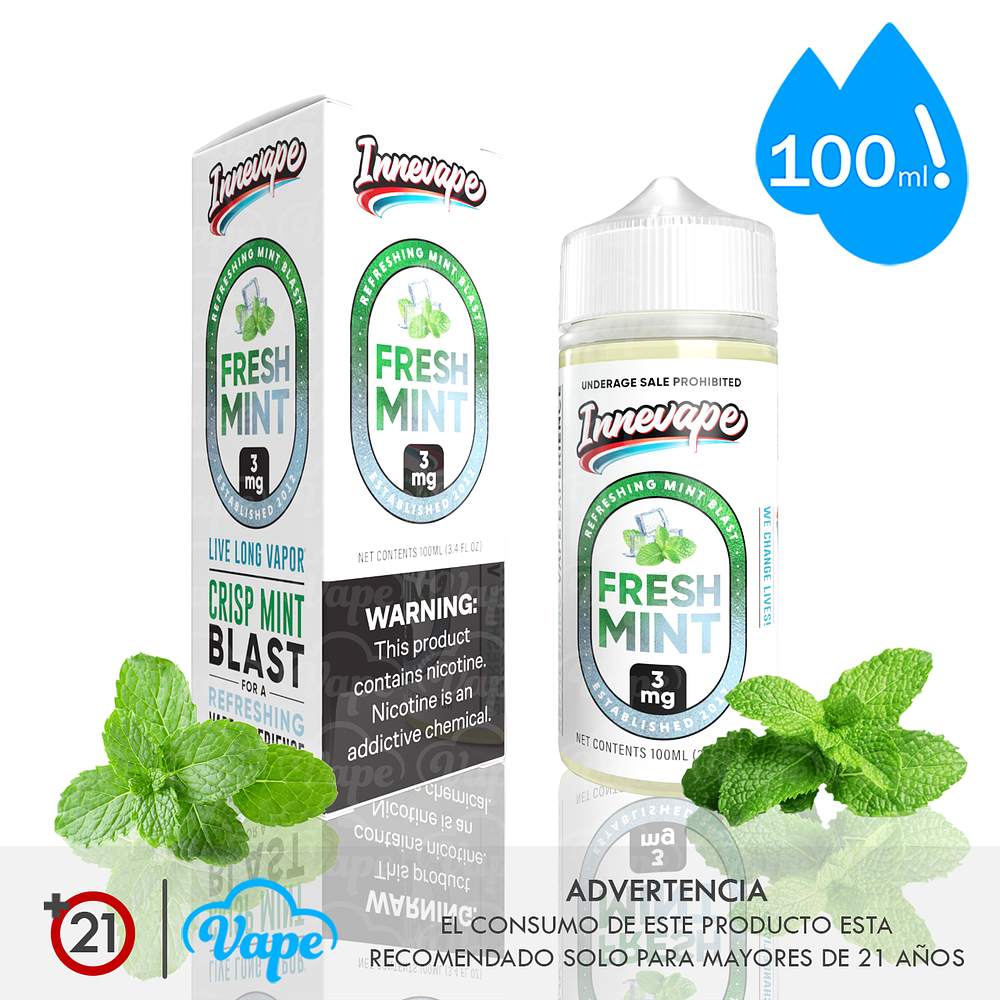 Innevape - Fresh Mint 100ml