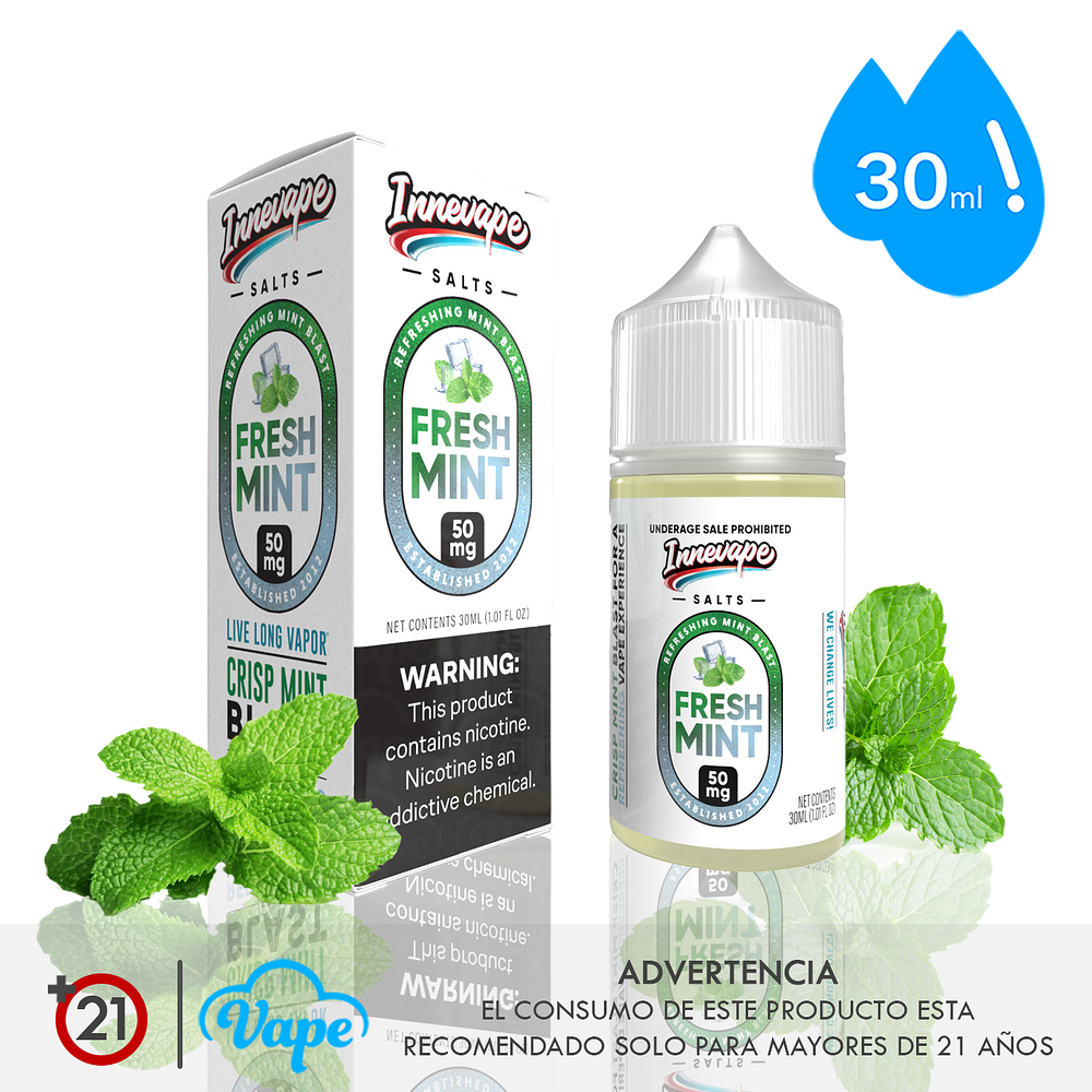 Innevape Salt - Fresh Mint 30ml