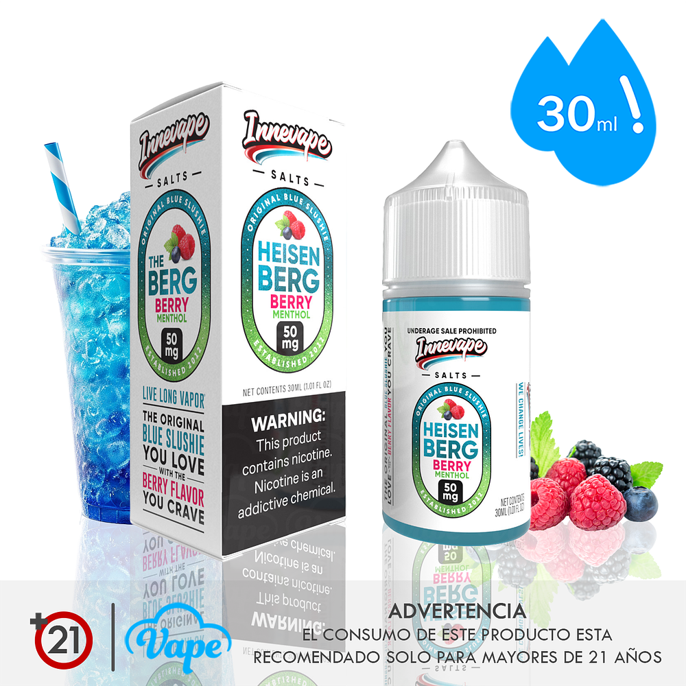 Innevape Salt - Heisenberg Berry 30ml