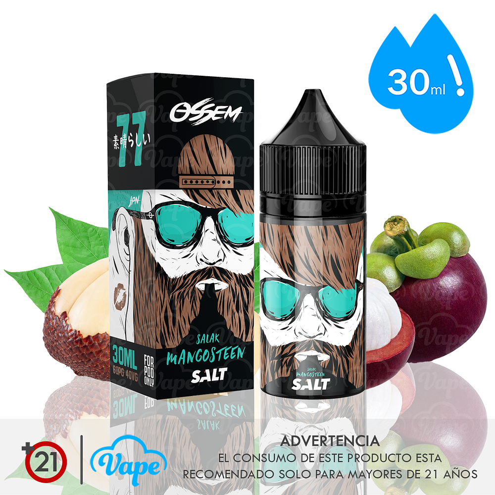 Ossem Fruity Salt - Salak Mangosteen 30ml