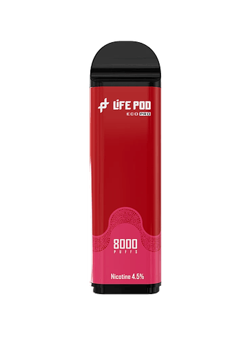 Life Pod Recarga Stawberry ICE 8K 1