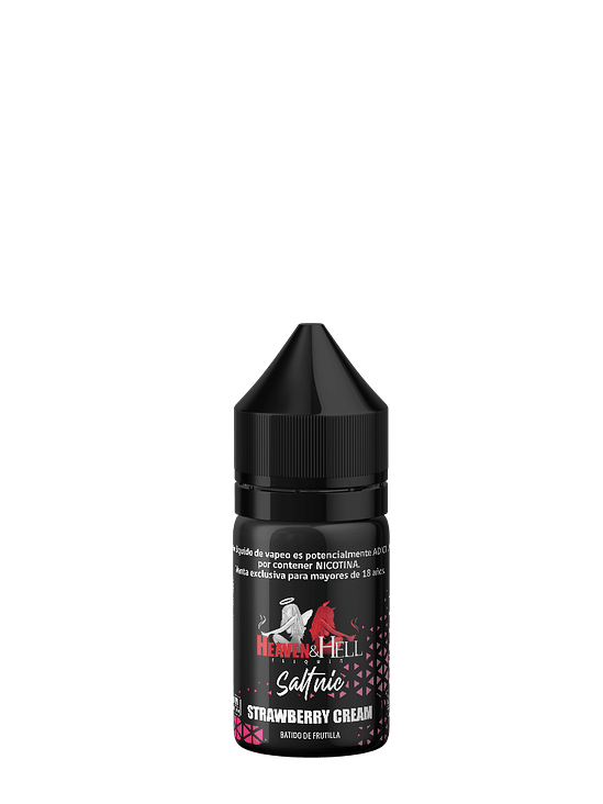 Heaven & Hell Strawberry Cream SaltNic 25mg 1