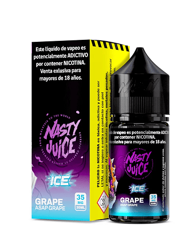 Nasty Salt Nic ASAP Grape Ice 30ml 3.5% 1