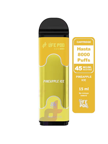 Life Pod Recarga Pineapple Ice 8k 1