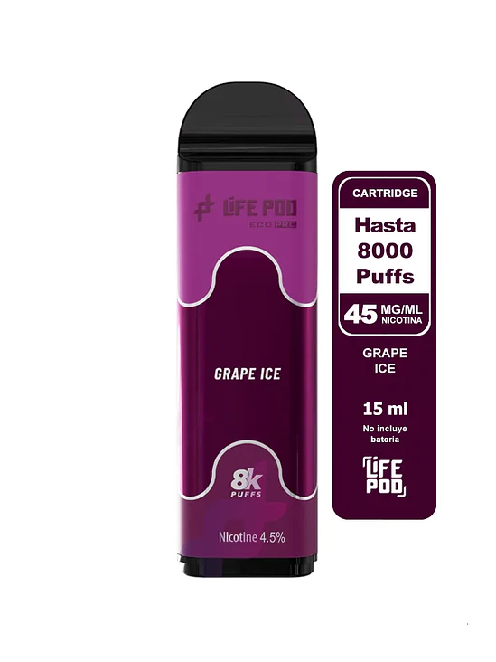 Life Pod Recarga Grape ICE 8K 1
