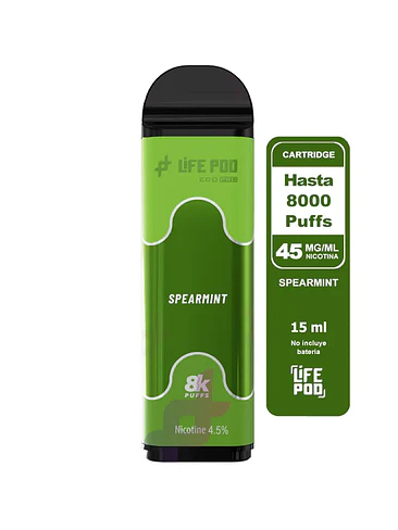 Life Pod Recarga Spearmint 8K 1