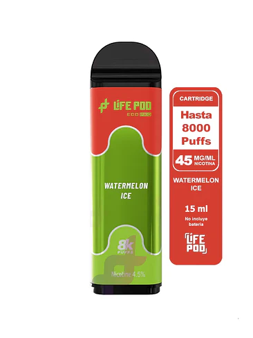 Life Pod Recarga Watermelon ICE 8K 1