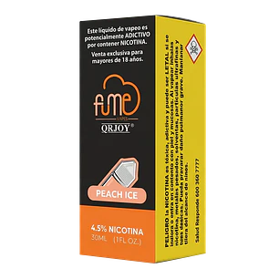 Fume Peach Ice Salt 30ml