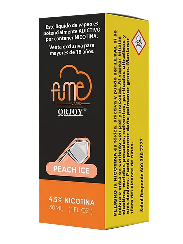 Fume Peach Ice Salt 30ml 1