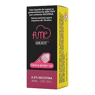 Fume Triple Berry Ice Salt 30ml 