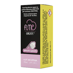 Fume White Grape Salt 30ml 
