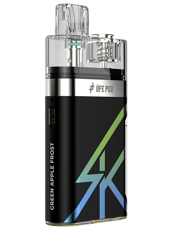 Life Pod SK 10.000 Puffs | Green Apple Frost | Vape Desechable 1