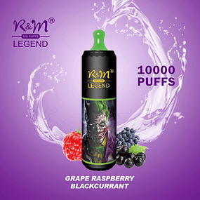 Grape Rasberry Blackcurrant - 10.000 Puffs