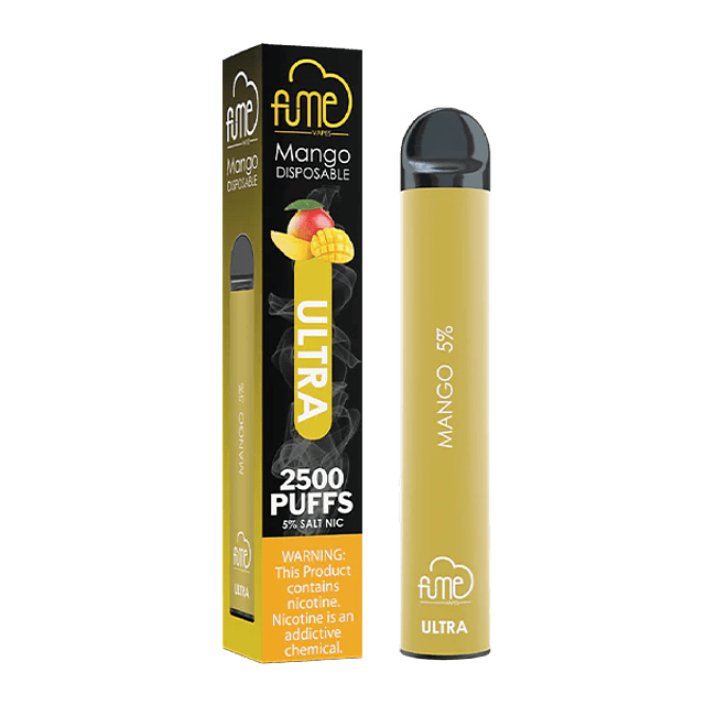 Vaporizador desechable Fume Vapes 2500 Puffs Mango