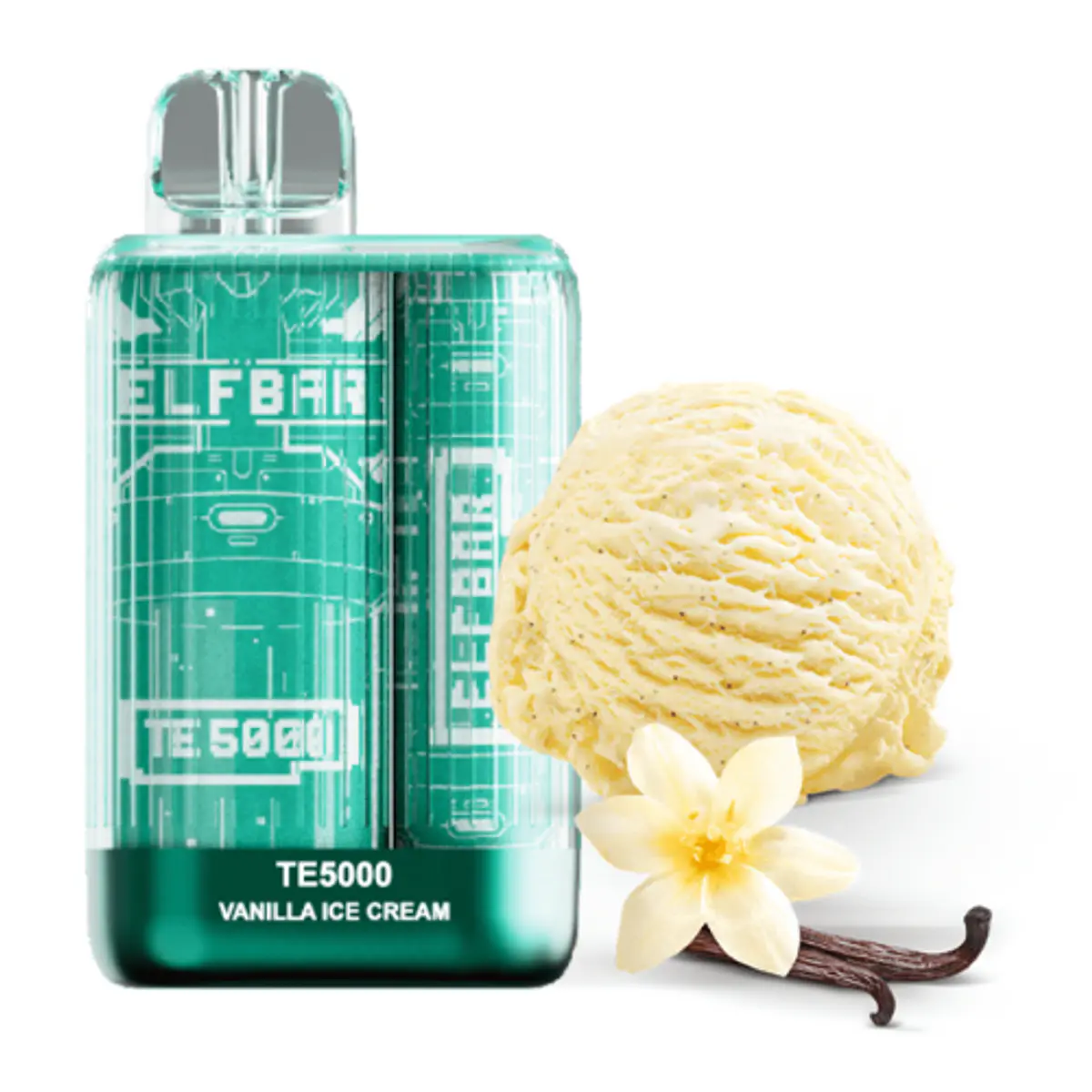 vanilla ice cream vape elf bar Elf Bar TE6000 - Vanilla Ice Cream (5% nic) - buy hookah tobacco at a good  price in Poland main image 0