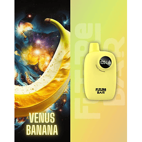 Vaporizador Desechable FUTURE BAR 7000 puffs Sabor Venus Banana