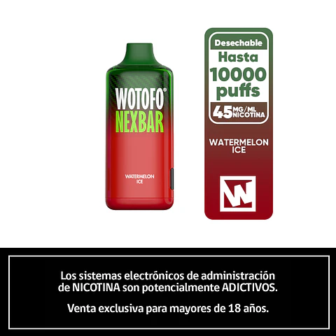 Nexbar 10000 Puffs – Watermelon Ice