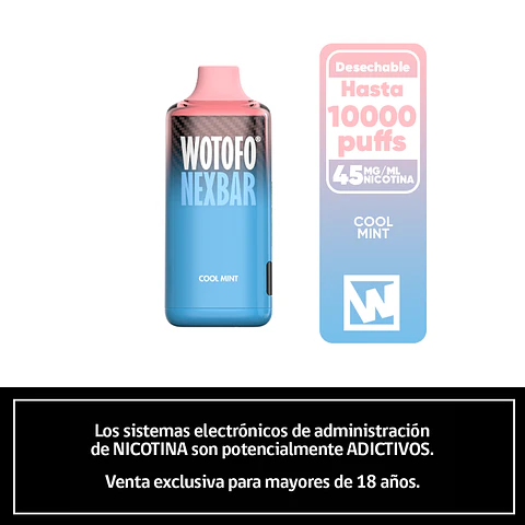 Nexbar 10000 Puffs – Cool Mint