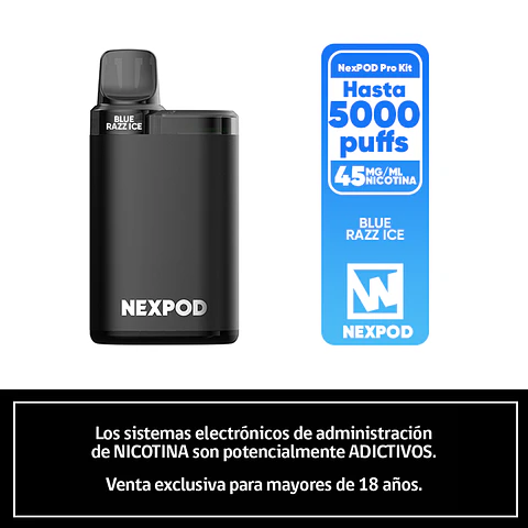 NexPOD Kit 5000 Puffs – Blue Razz Ice