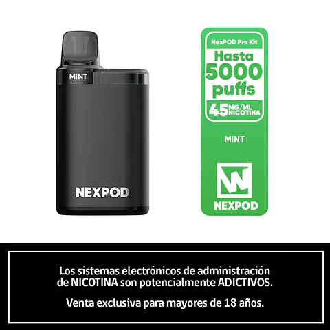 NexPOD Kit 5000 Puffs – Mint