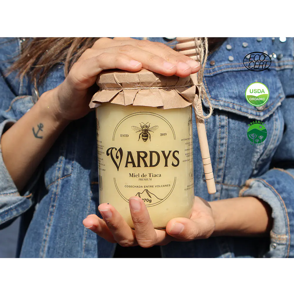 Miel Vardys Orgánica 970g