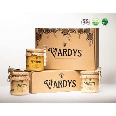 Miel Vardys Orgánica 550g