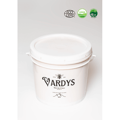 Miel Vardys Orgánica balde 6kg