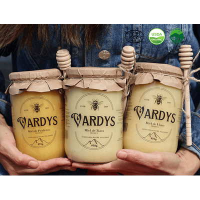 Miel Vardys Orgánica 970g