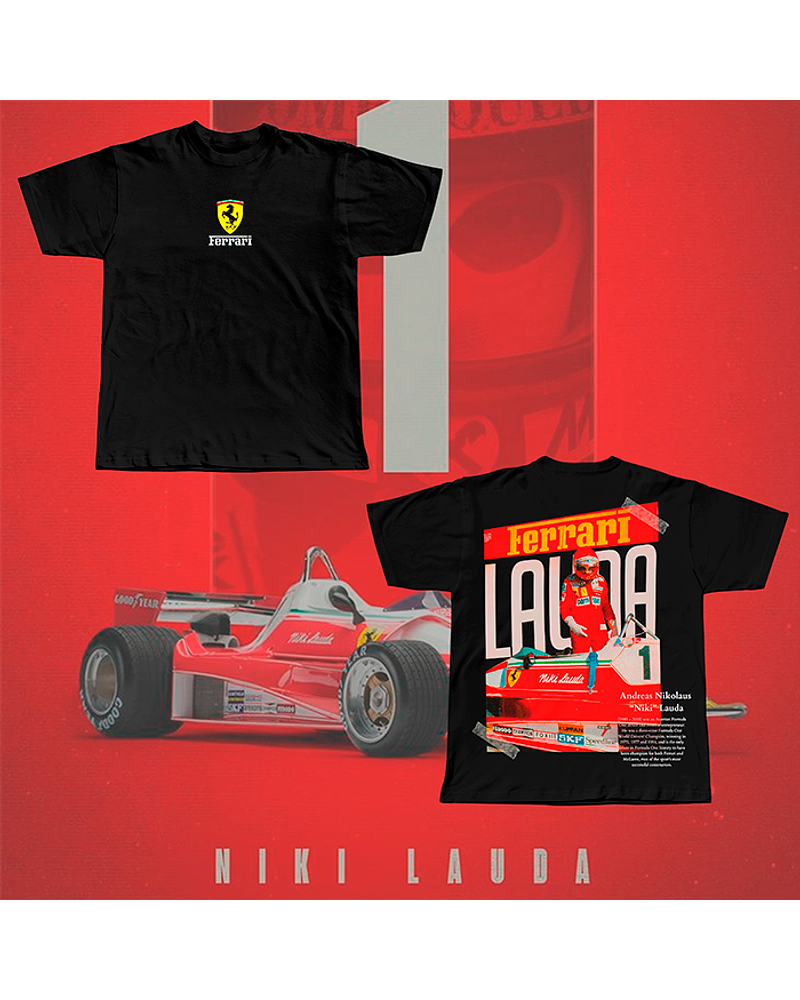 CAMISETA OVERSIZE NIKKI LAUDA