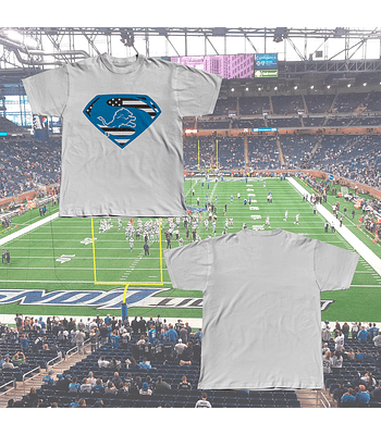 CAMISETA OVERSIZE DETROIT LIONS