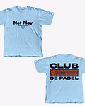 CAMISETA OVERSIZE CLUB DE PADEL