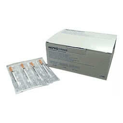 Jeringa Insulina 1ml 30g X 1/2