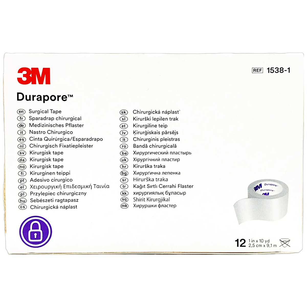 Nastro Medico 3M Durapore Estensioni Ciglia Semipermanenti - Foto 6